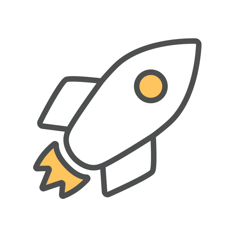 rocket ship icon